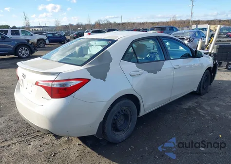 2014 Toyota Corolla Le Eco из США, поврежденный, VIN 5YFBPRHE4EP142647